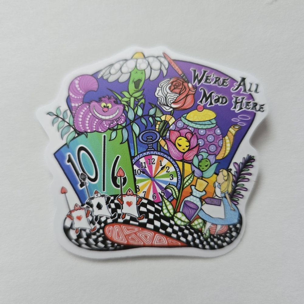 10/$10 Colorful Wonderland Art Sticker